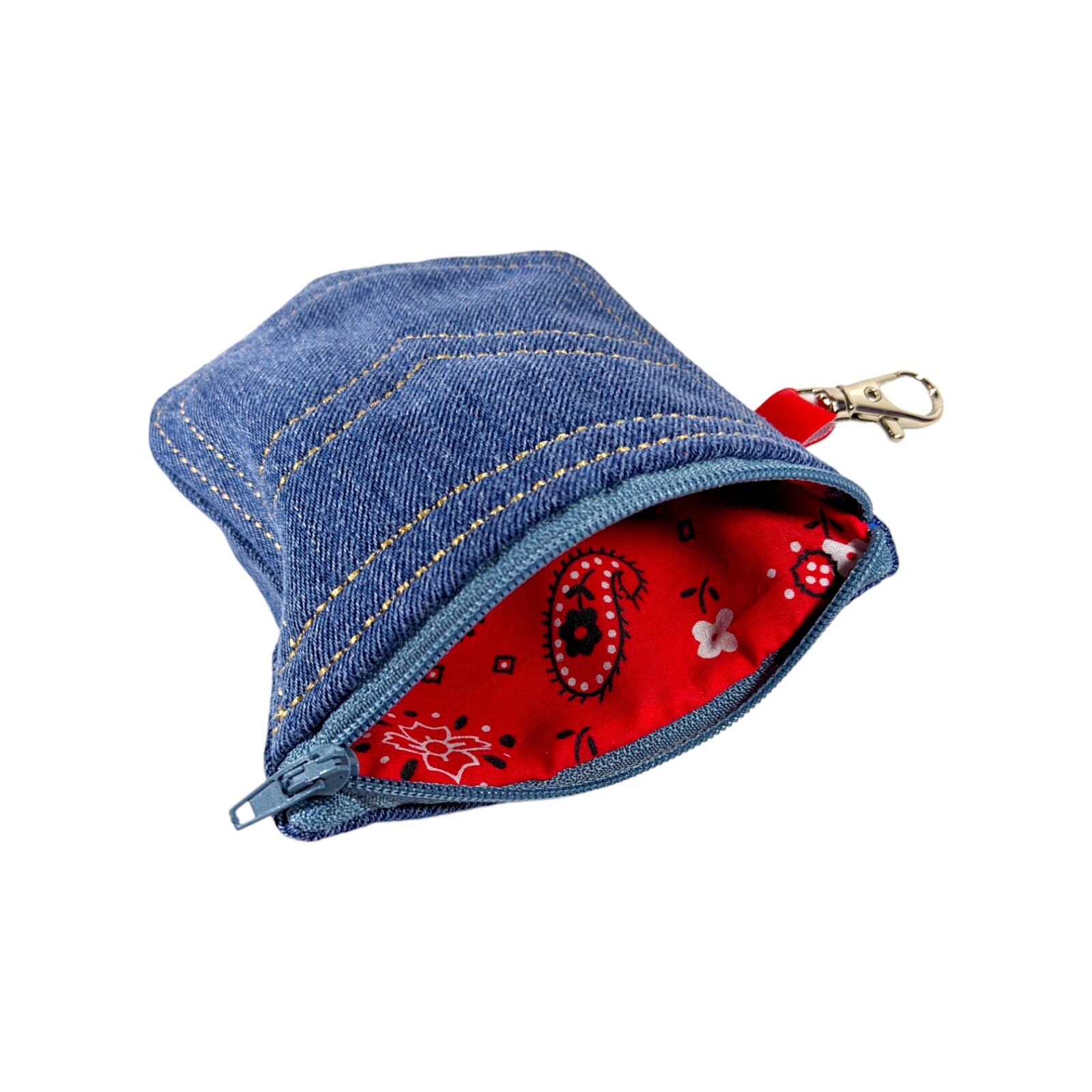 【SATIIIZ】Khaol Denim Pocket String Bag SATIIIZ】Khaol Denim Pocket String Bag (SATiiiZ/バックパック