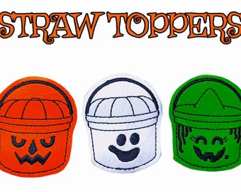 McDonald's Boo Bucket-inspired Straw Toppers Set Of 3