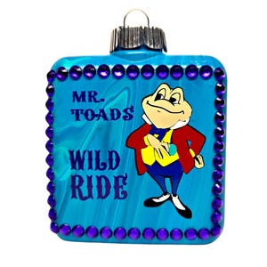 Mr. Toads Wild Ride inspired hand-crafted Ornament