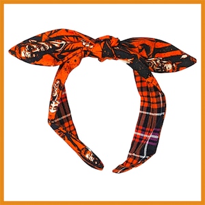 The Walking Dead Inspired Zombie Reversible Top Knot Headband
