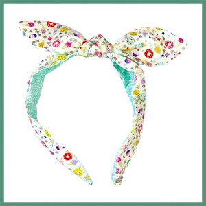 Disneyland Park Treats inspired  Reversible Top Knot Headband