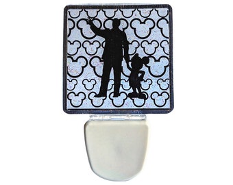 Walt & Mickey Partners Statue inspired Night Light