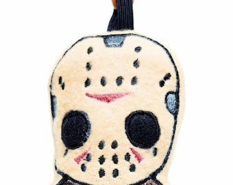 Jason Plush Key Chain, Key Fob, Bag Charm, Squishy, Plushie