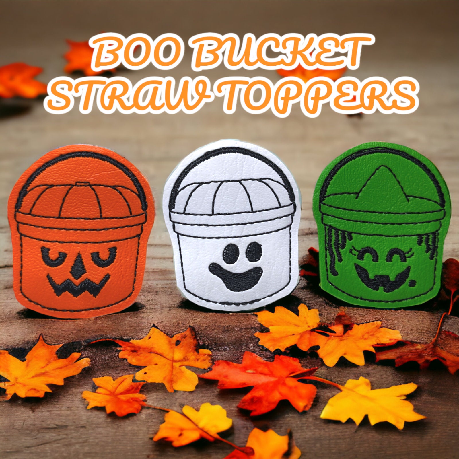 Halloween Boo Straw Topper Set – Hissyfits Boutique, LLC