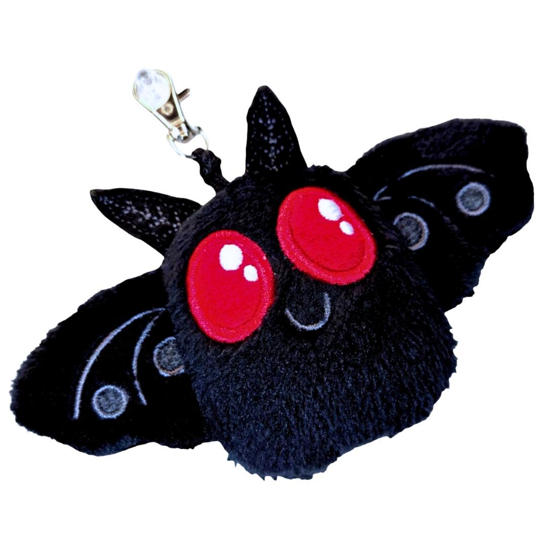 Mothman Key Chain Cute Mothman Plush Key Chain, Cryptid Bag Charm - Etsy