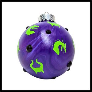 Sleeping Beauty Maleficent Inspired Christmas Ornament