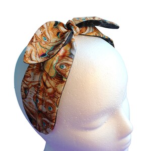 E.T. inspired Top Knot Reversible Headband