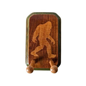 Sasquatch Bigfoot holder for Lanyards, keys, hats & more