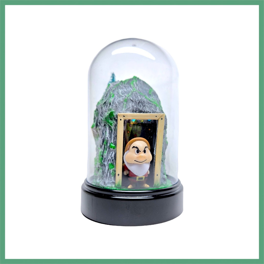 7 Dwarfs Mine Inspired Miniature Diorama Featuring Grumpy, Mine ...