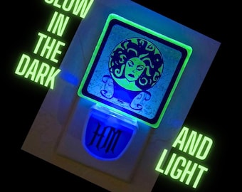 Haunted Mansion Madame Leota inspired Night Light