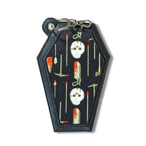 Friday the 13th Jason inspired Card holder, ID holder, Wallet