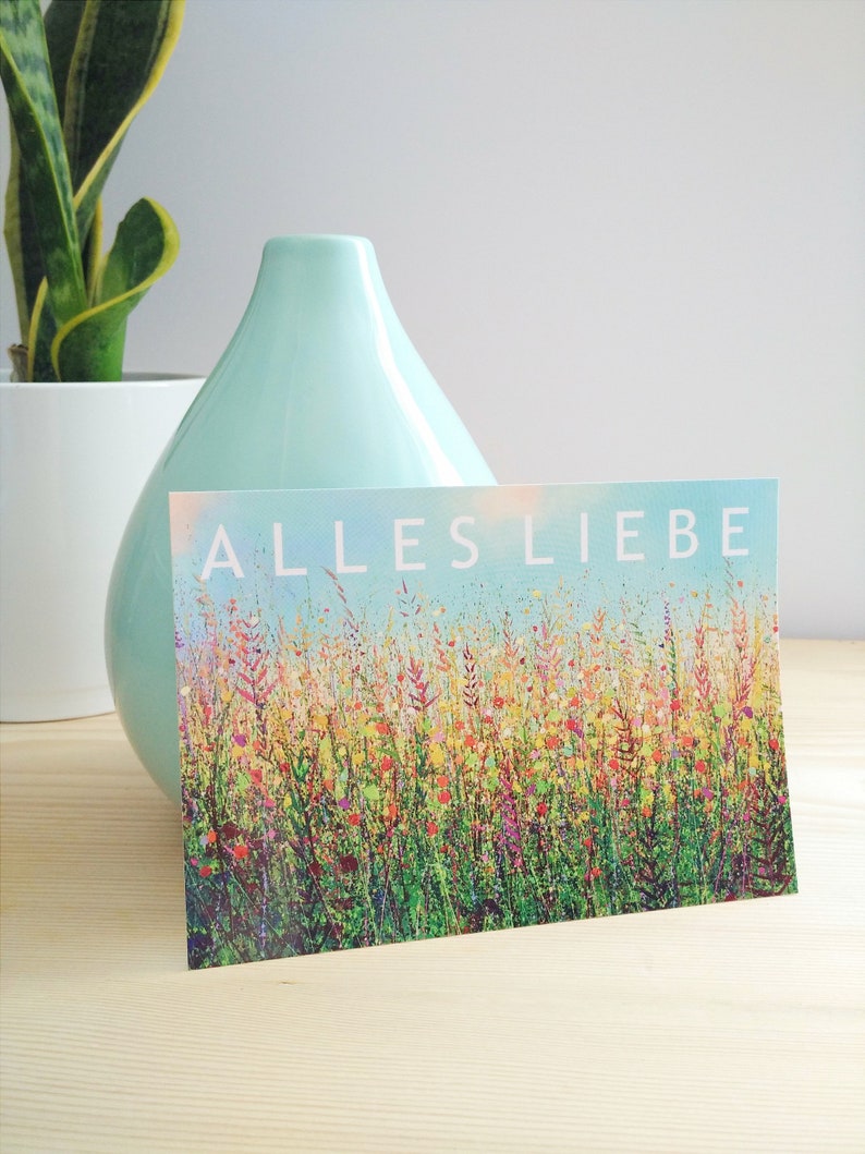 Postkarte 'Alles Liebe' Bild 1