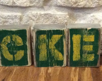 Items Similar To 8 Magnetic Green Bay Packers Clothespins Green