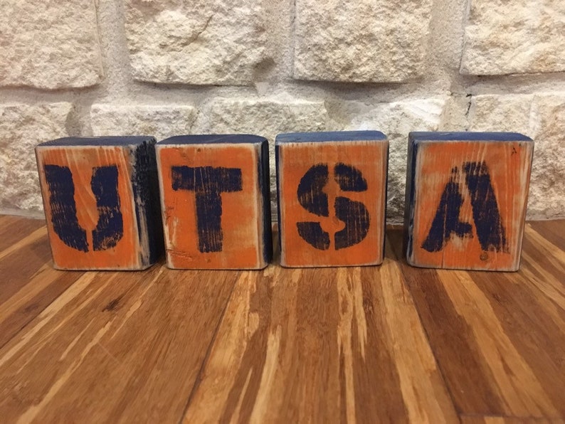 University Of Texas At San Antonio Home Decor Utsa Graduation Etsy