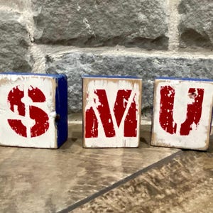 SMU Rustic Home Decor-Southern Methodist University Graduation Gift-SMU Office Decor