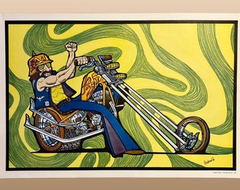 アートポスター　「DAYTON’S GALLERY••• 」 Vintage Original 1971 Poster Art Print 