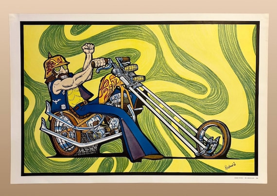 アール・デコ vintage poster Vintage Original 1971 Poster Art Print 