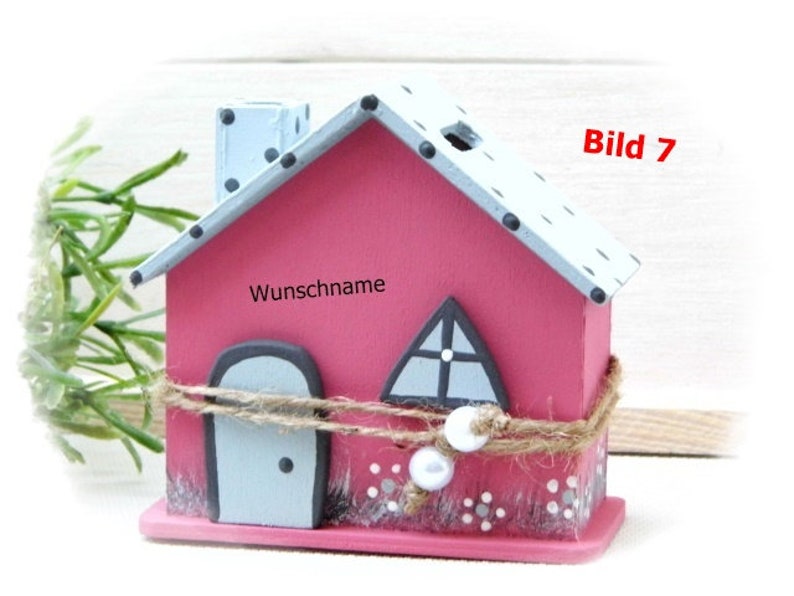 XL Spardose Haus mit Namen Groß oder Klein verschiedene Etsy.de