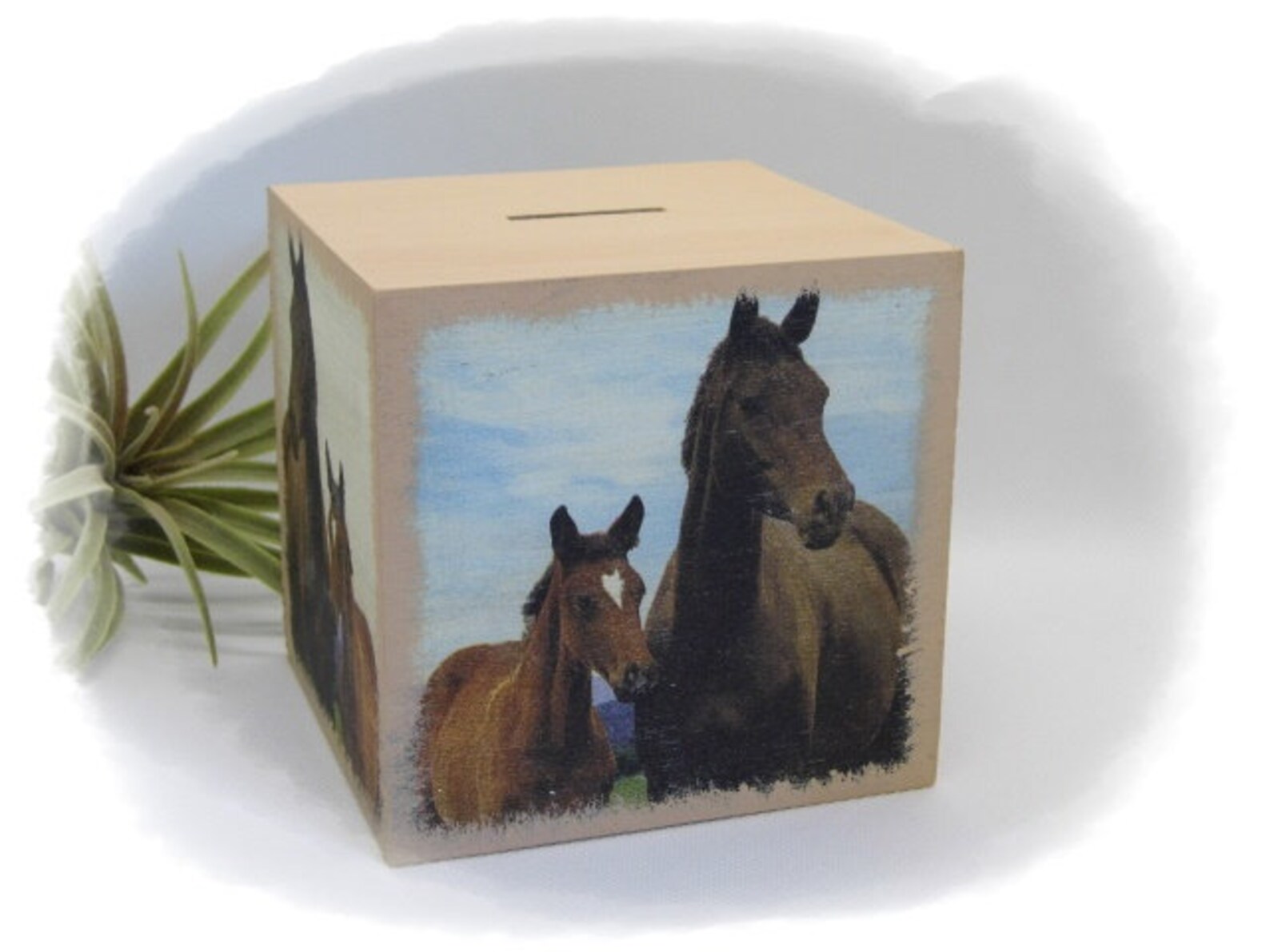 XL Money Box Horse with Name Children's Savings Box Etsy