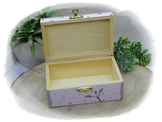 Wooden Jewelry Box Name Wooden Box Gift Wooden Box Personalized