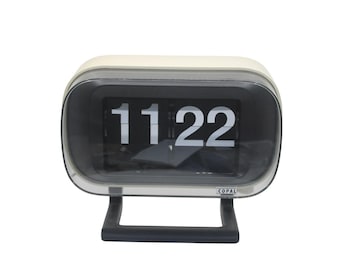 Copal Flip Clock | White Plastic | Vintage 70's - Etsy