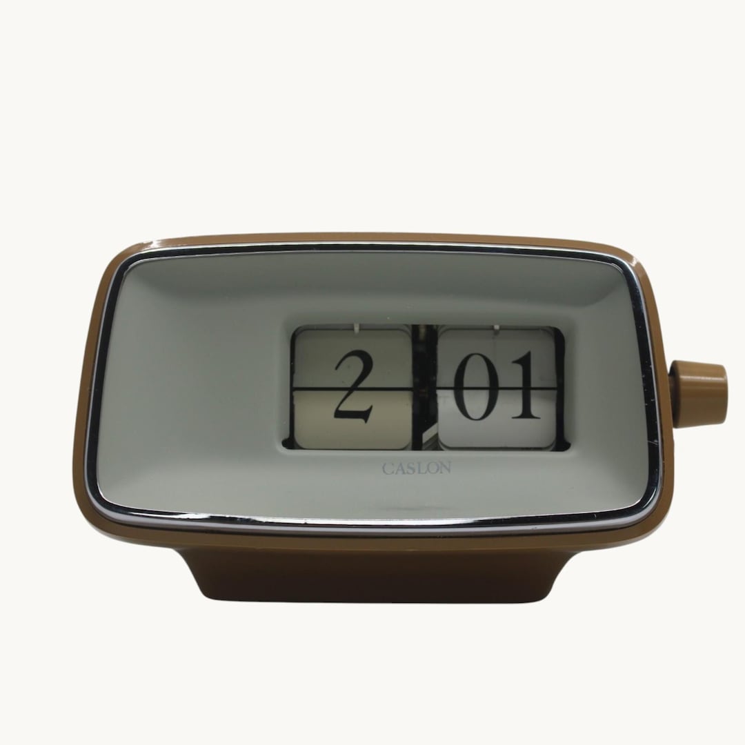 Refurbished, Copal Caslon 201 Flip Clock, 60s/70s | US Version - Etsy