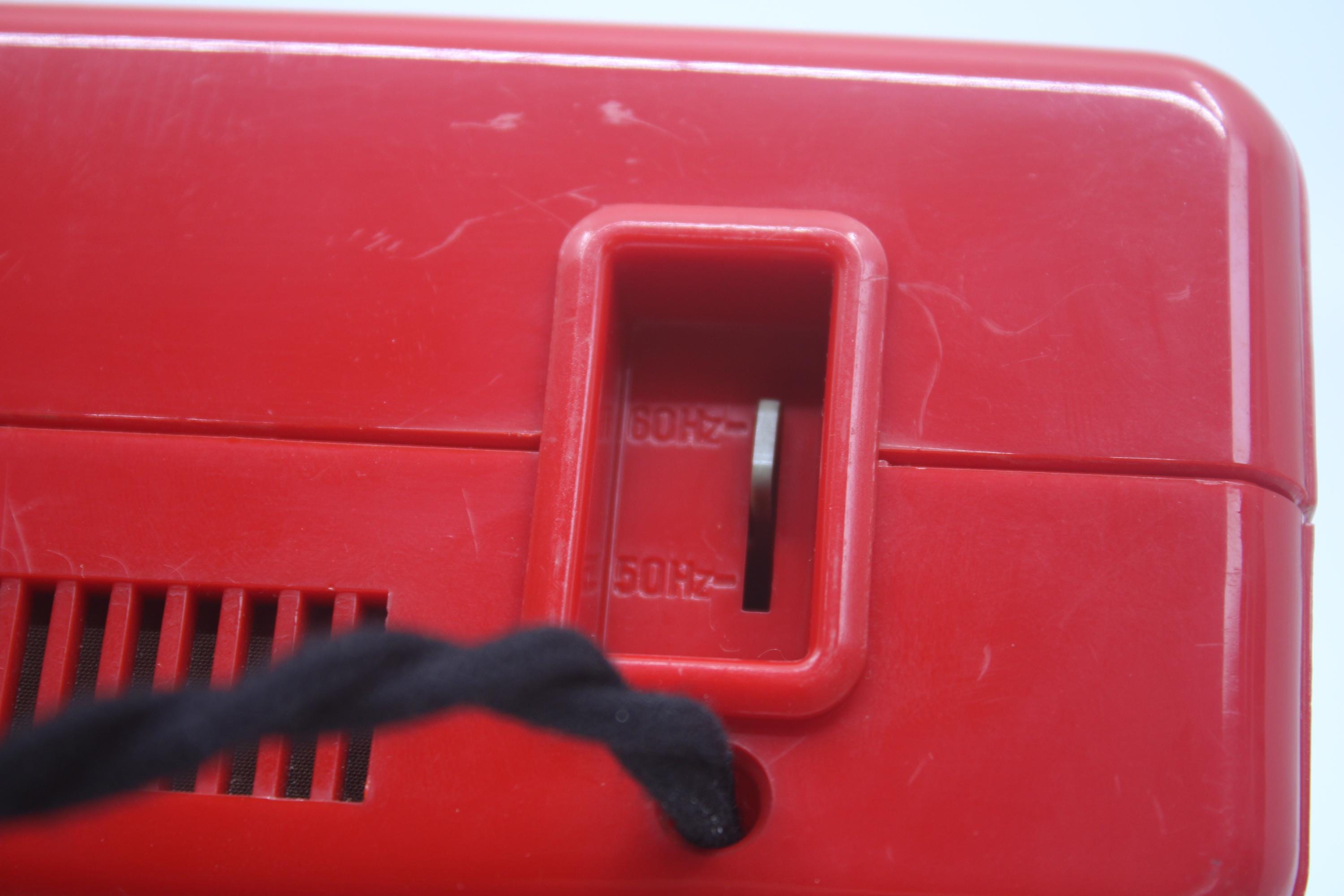 Restored Bright Red Vintage Seiko Flip Clock / Flipclock DP692T