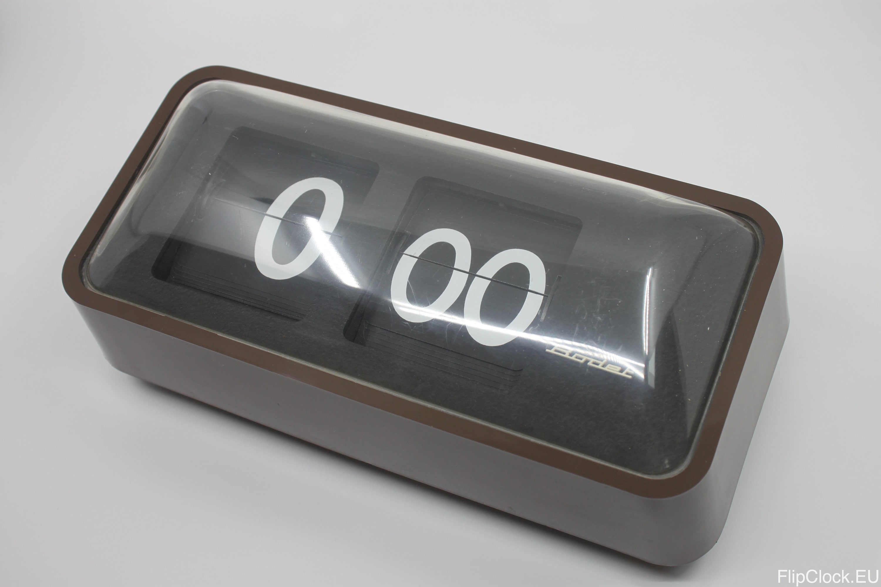Enorme reloj de pared plegable Bodet funky de color marron oscuro red electrica 220v version de la UE Etsy Espana