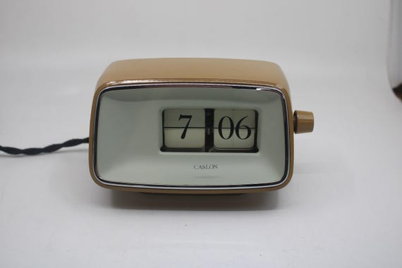 Refurbished, Copal Caslon 201 Flip Clock, 60s/70s | US Version - Etsy
