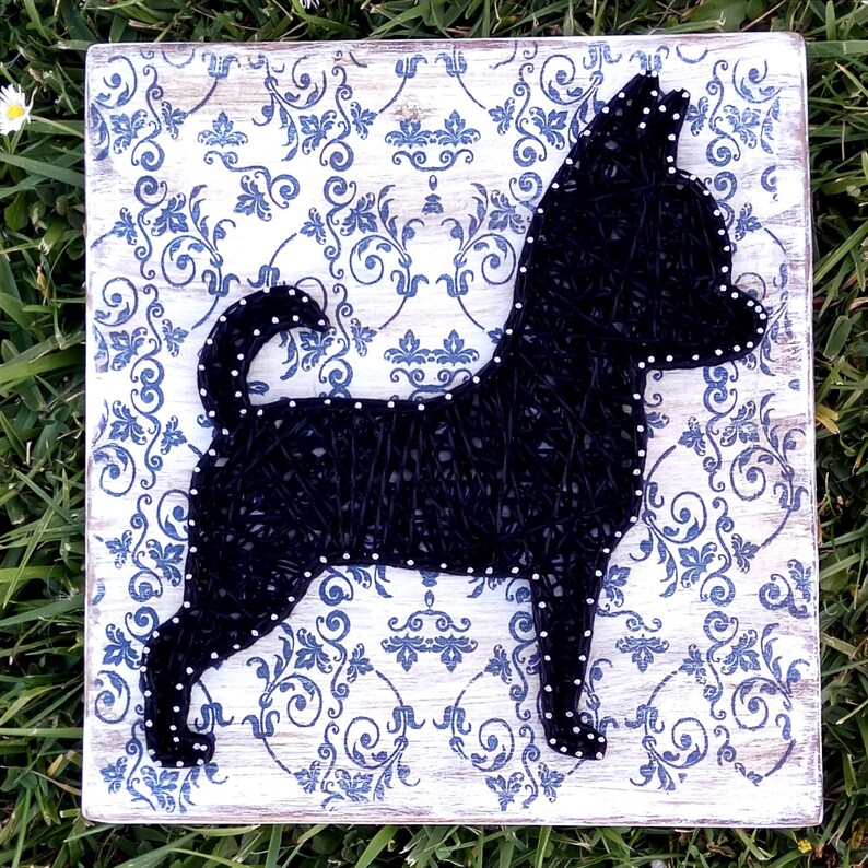 Chihuahua Dog String Art Citation Silhouette Decoupage Etsy Chihuahua Dog String Art Citation Silhouette Decoupage Etsy