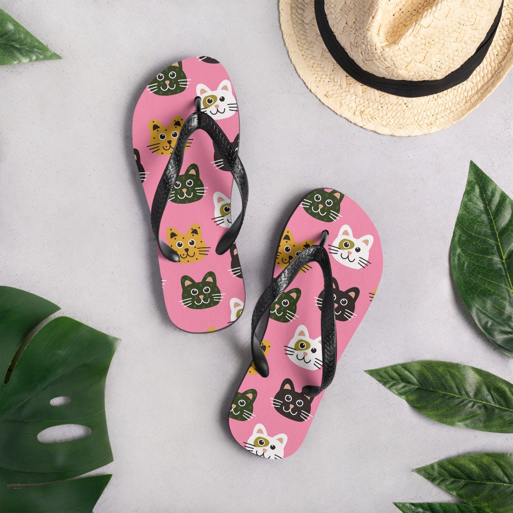 kitty flip flops
