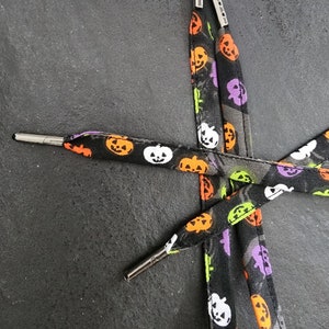 Halloween Pumpkin Shoelaces for Sneakers And Halloween Costumes