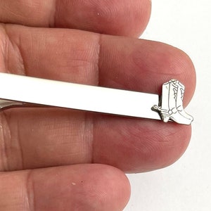 Western Cowboy Boots Tie Clip Pins, Tie bar /P48