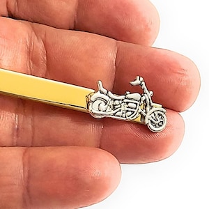 Amazing MOTORCYCLE Tie CLIP  Tie bar / P69