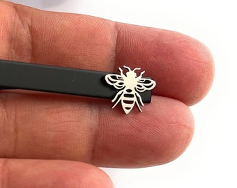 Bee Black Tie  Clip Tie Bar /BB1