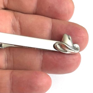WESTERN COWBOY HAT Tie clip  Tie bar / P39