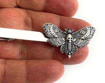 Death Head moth  Tie Clip  Pins, Tie bar /T13