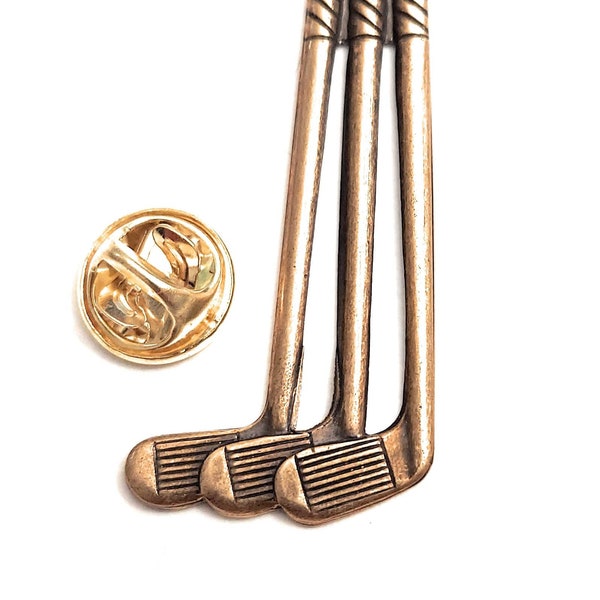 GOLF CLUB Lapel Pin Tack Pin / P39