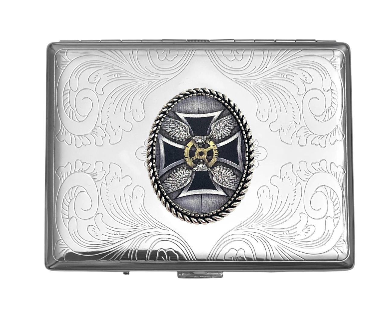 iron cigarette case Steampunk Cigarette Case