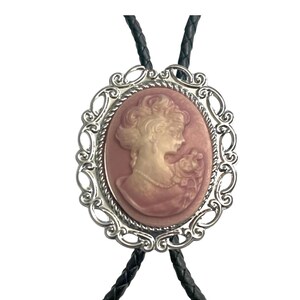 CAMEO Bolo Tie - Personalized Cord Color , length , and tips