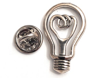 LIGHT BULB  Lapel Pin Tack Pin / P69