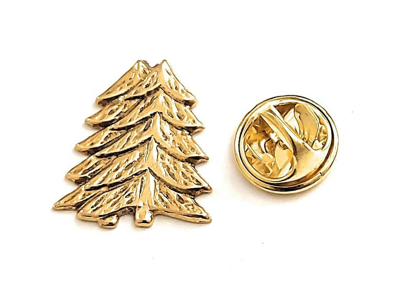 Amazing Details CHRISTMAS TREE Lapel Pin Tack Pin / P28 Etsy