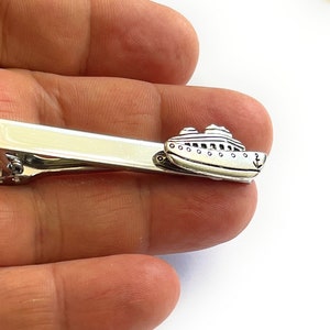Erstaunliche DESIGN Yacht Boot Kreuzfahrtschiff Krawattenklammer Krawattennadel / P47