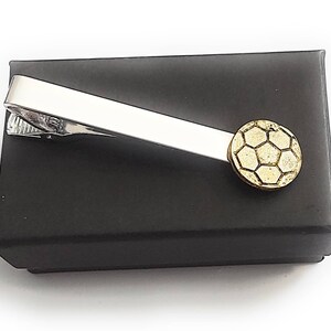 SOCCER Tie Clip Tie Bar /P03