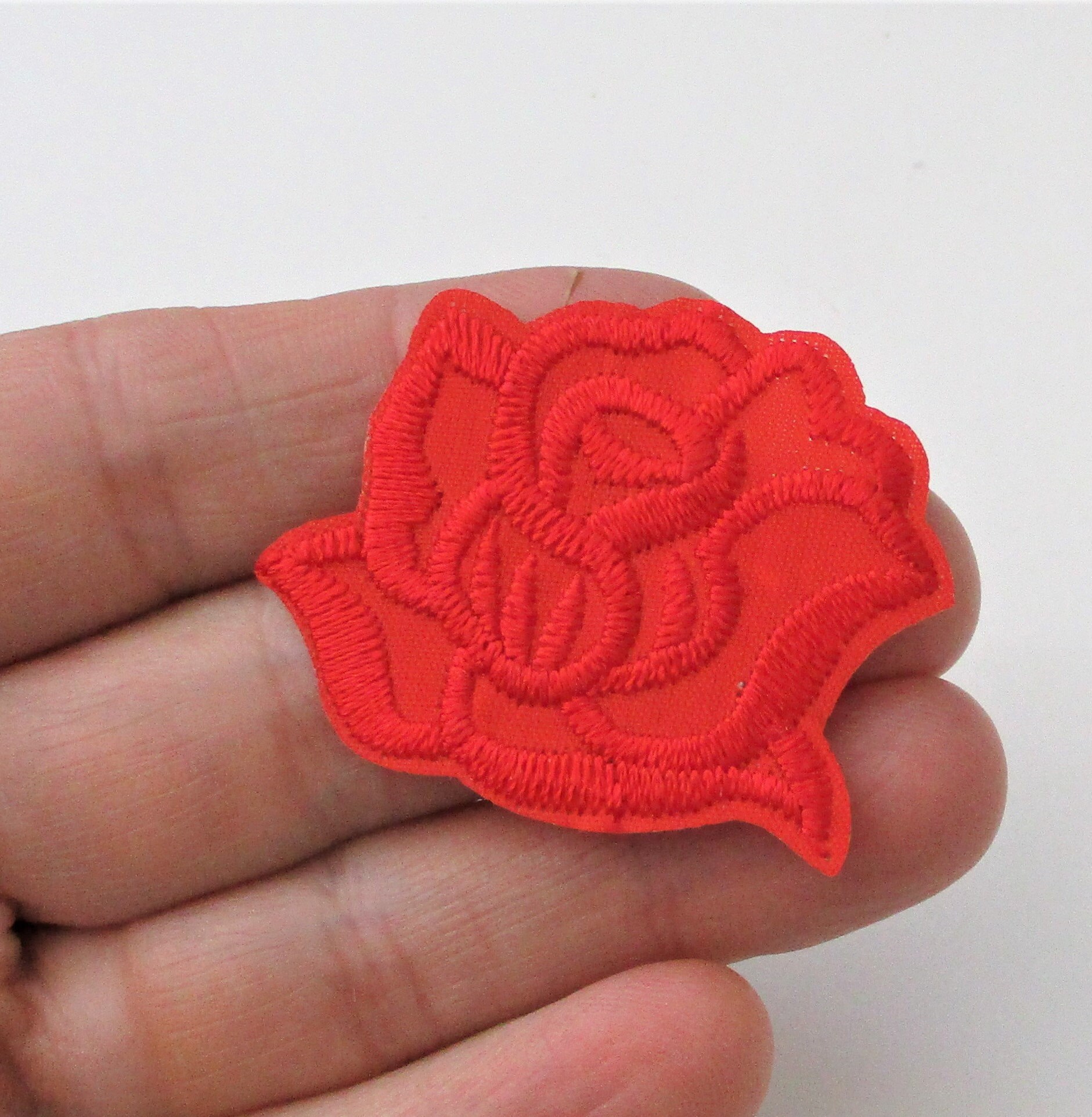 Rose Patch Iron On Patch Embroidered Patch Jacket Patch Etsy