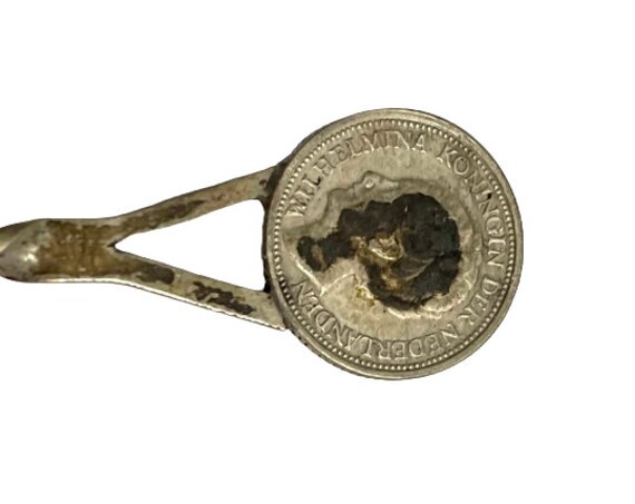 RARE Vintage NEDERLAND COIN collectible Spoon - image 8