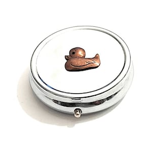 DUCK Compartment Pill Box Pill Case Container  / P39