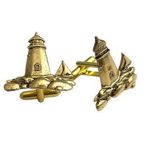 LIGHT HOUSE Cufflinks  /P53