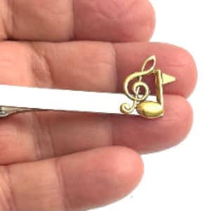 MUSIC NOTE Tie Clip tie bar  /P91