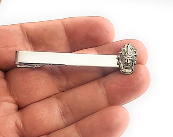 Tribal Ethnic Tie Clip Men/'s Tie Clip,Q0079 Southwestern Jewelry Native American Indian Tie Clip American Indian Deer Art Tie Pin